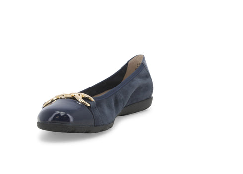 Melluso Donna Ballerine Pelle K60100BK-234286 Blu